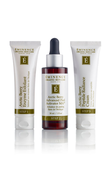 Eminence Organics Arctic Berry Peel & Peptide Illuminating System